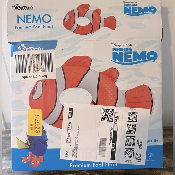 Disney Finding Nemo Pool Float Tube Brand New - Picture 2 of 3